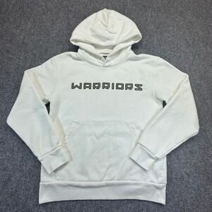 The Wild Collective Hoodie Mens Small White Warriors Steph Curry Rose MD1025C